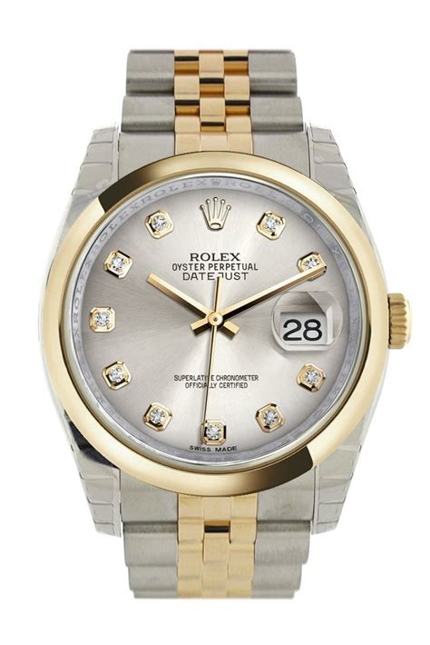 rolex datejust 36 silver diamond|Rolex Datejust price chart.